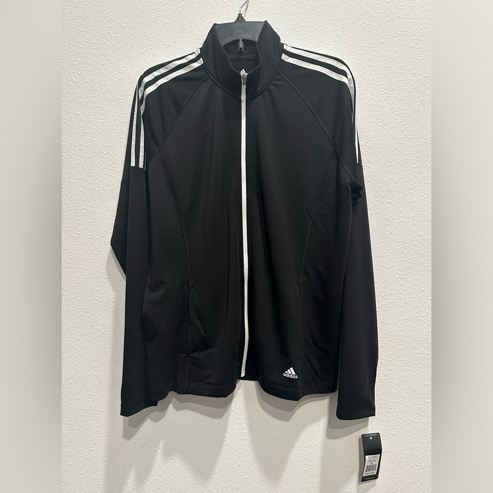 NWT Adidas Lightweight Golf Zip Up Jacket-Size XL